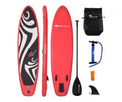 Red Board Surfboard SUP W/ Bag Adjustable Fin Paddle