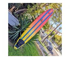 9'6" longboard surfboard
