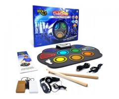 Code Drum Roll Up Color Coded Electric Drum Set for Beginners Portable Percussion New in Box