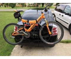 2-Bike Trunk Mount Rack Sedan SUV Minivan Easy Set Up Sturdy Mountain Bike Beach Cruiser Car Rack