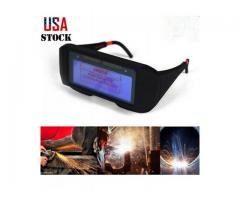 Welding Glasses Solar Powered Auto Darkening Welder Eyes Protector FREE SHIP